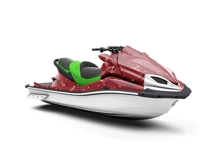 Ladies in Red Bug Jet Ski Vinyl Customized Wrap