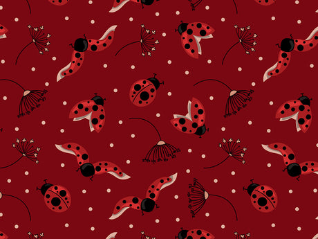 Ladies in Red Bug Vinyl Wrap Pattern~Rwraps Series 914 Digitally Printed Vinyl Wrap~0