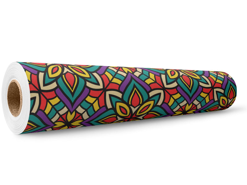 Ladies Night Retro Wrap Film Wholesale Roll~Rwraps Series 914 Digitally Printed Vinyl Roll~5
