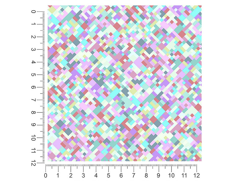 ladies who lunch pixel 1ft x 1ft Craft Sheets