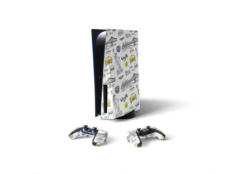 lady liberty  Sony PS5 DIY Skin
