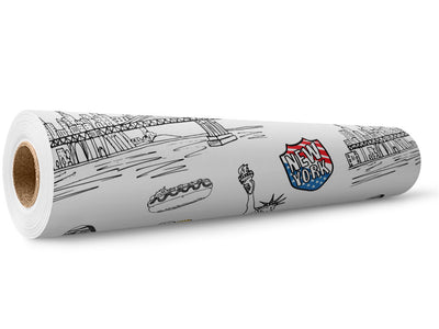 Lady Liberty Americana Wrap Film Wholesale Roll~Rwraps Series 914 Digitally Printed Vinyl Roll~5