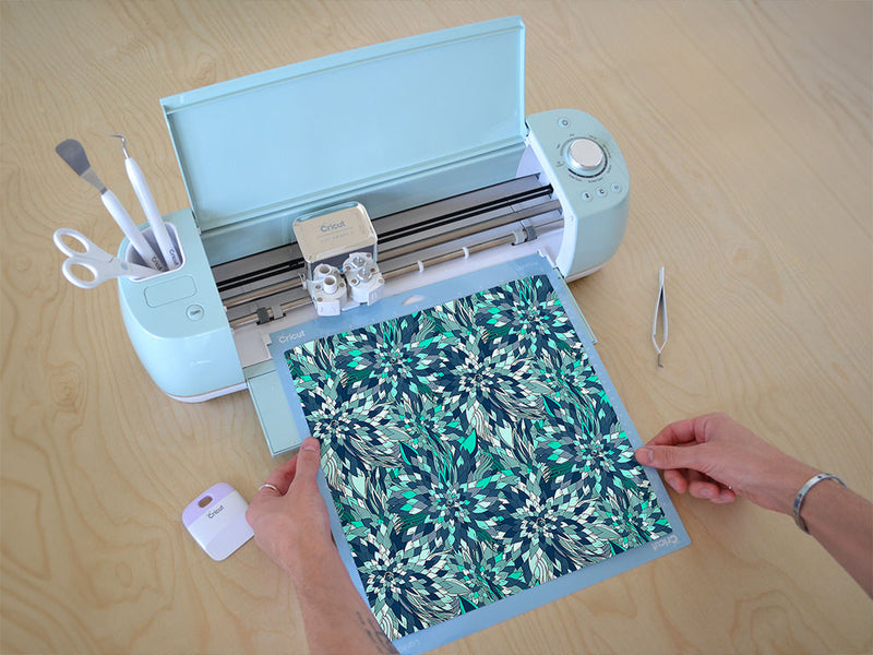 lady saso floral Cricut Compatible Vinyl