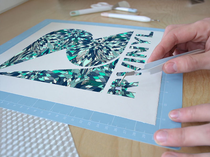 lady saso floral Easy Weed Craft Vinyl