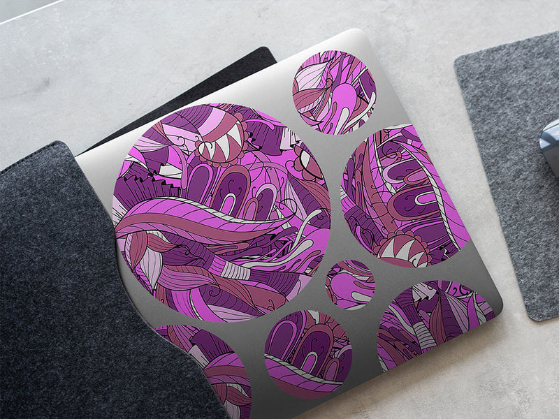 lady sif floral DIY Laptop Stickers