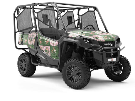 Lady's Mantle Tile Utility Vehicle Vinyl Wrap