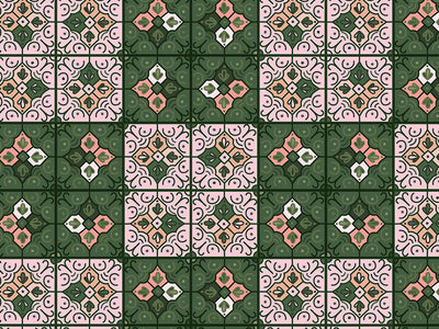 Lady's Mantle Tile Vinyl Wrap Pattern~Rwraps Series 914 Digitally Printed Vinyl Wrap~0