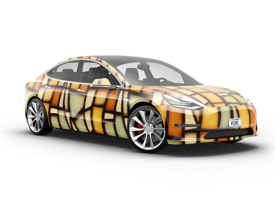 Laguna Beach Mosaic Vehicle Vinyl Wrap