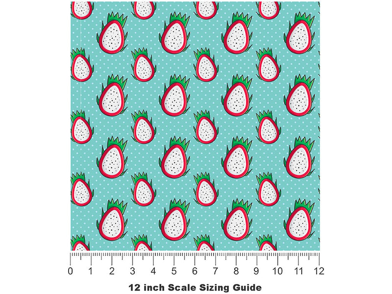 Lake Atitlan Fruit Vinyl Film Pattern Size 12 inch Scale~Rwraps Lake Atitlan Fruit Sizing Chart~2