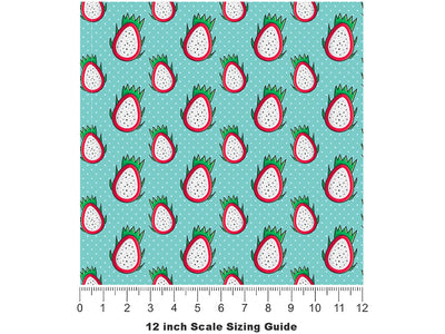 Lake Atitlan Fruit Vinyl Film Pattern Size 12 inch Scale~Rwraps Lake Atitlan Fruit Sizing Chart~2