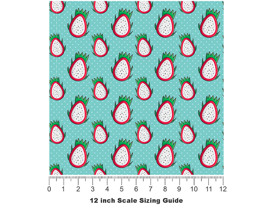 Lake Atitlan Fruit Vinyl Film Pattern Size 12 inch Scale~Rwraps Lake Atitlan Fruit Sizing Chart~2