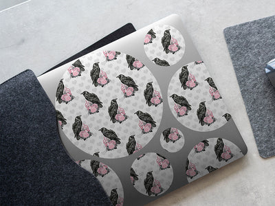 lamenting ravens gothic DIY Laptop Stickers