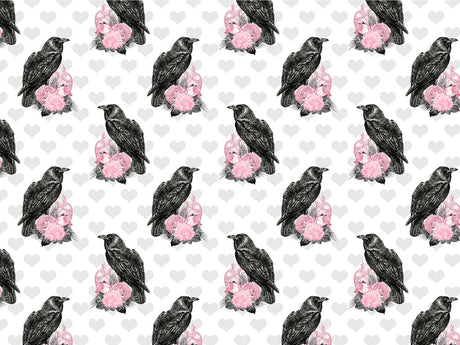 Lamenting Ravens Gothic Vinyl Wrap Pattern~Rwraps Series 914 Digitally Printed Vinyl Wrap~0