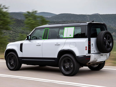 land rover defender 2020-2024 Pillar Post Trim Installation Location