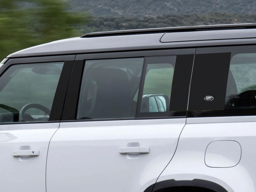land rover defender 2020-2024 Custom Pillar Cover Diagram