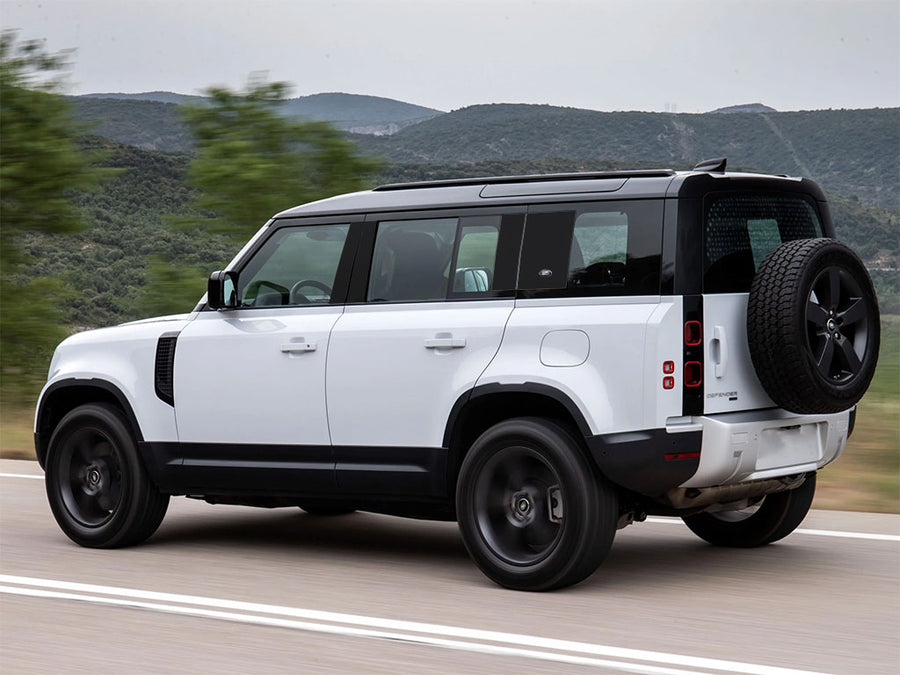 land rover defender 2020-2024 Piano Black Pillar Trim