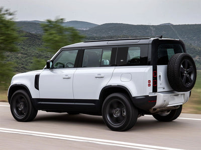 land rover defender 2020-2024 Piano Black Pillar Trim