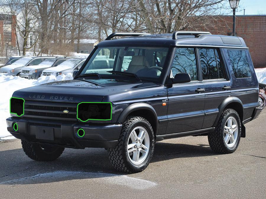 land rover discovery 2003-2004 Headlight Tint Location