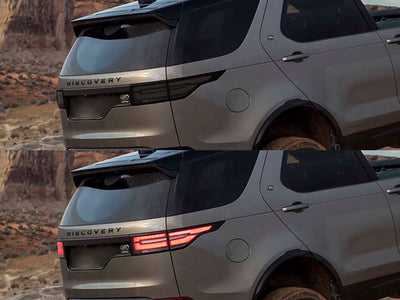 discovery Before and After Smoked Taillights
