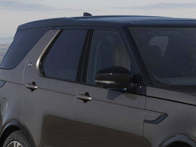 land rover discovery 2017-2024 Carbon Fiber Pillar Cover Diagram