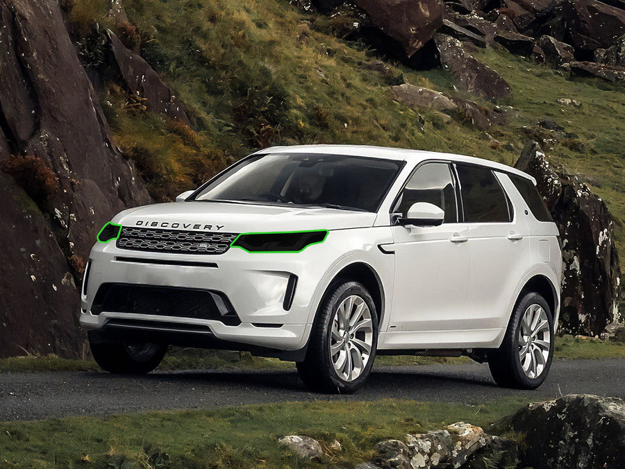 land rover discovery 2020-2025 Headlight Tint Location
