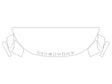 land-rover discovery Avery Dennison Clear Bra Hood Precut PPF Diagram