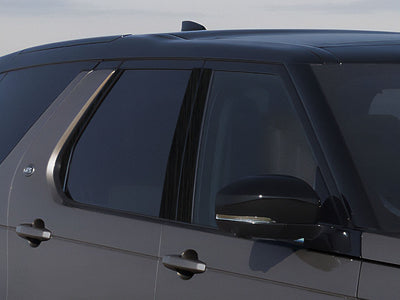 land rover discovery sport 2020-2023 Brushed Aluminum Black Pillar Cover Diagram