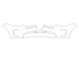 discovery sport 3M Clear Bra Bumper Precut PPF Diagram