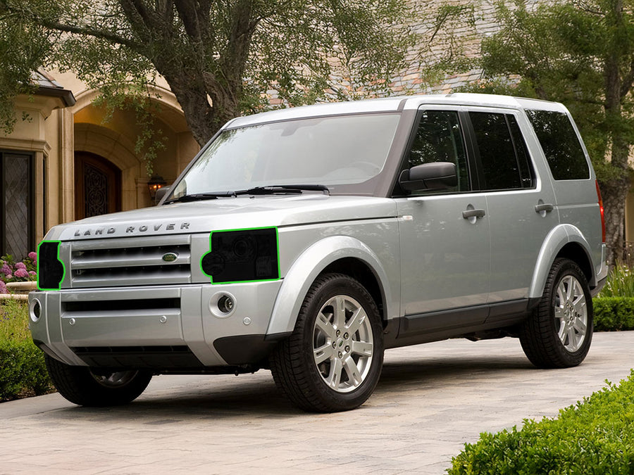 land rover lr3 2005-2009 Headlight Tint Location
