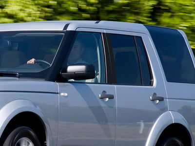 land rover lr3 2005-2009 Gloss Black Pillar Cover Diagram