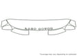 lr4 Avery Dennison Clear Bra Hood Precut PPF Diagram