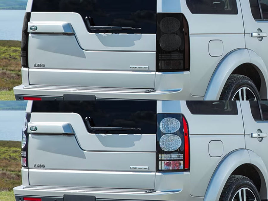 lr4 Before and After Smoked Taillights