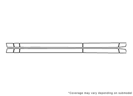 lr4 Avery Dennison Clear Bra Door Cup Precut PPF Diagram