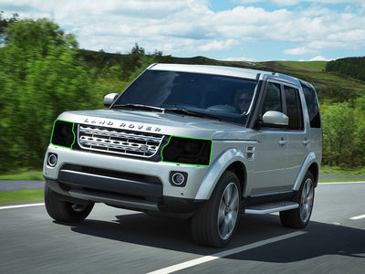land rover lr4 2014-2016 Headlight Tint Location