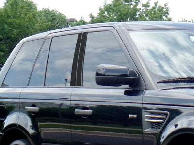 land rover range rover 2003-2012 Gloss Black Pillar Cover Diagram