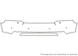 range rover Avery Dennison Clear Bra Bumper Precut PPF Diagram