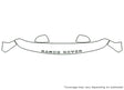 range rover Avery Dennison Clear Bra Hood Precut PPF Diagram