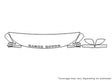 range rover 3M Clear Bra Hood Precut PPF Diagram