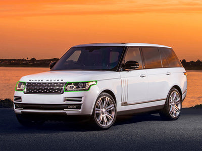 land rover range rover 2013-2017 Headlight Protection Installation Location