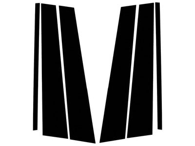 land rover range rover 2014-2021 Camo Pillar Trim Diagram