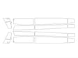 land-rover range rover 3M Clear Bra Door Cup Precut PPF Diagram