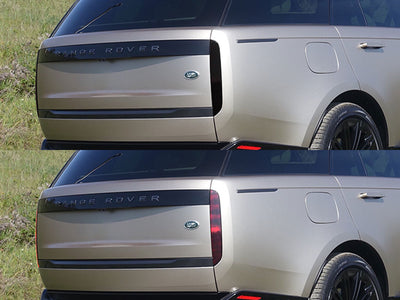 range rover Before and After Smoked Taillights
