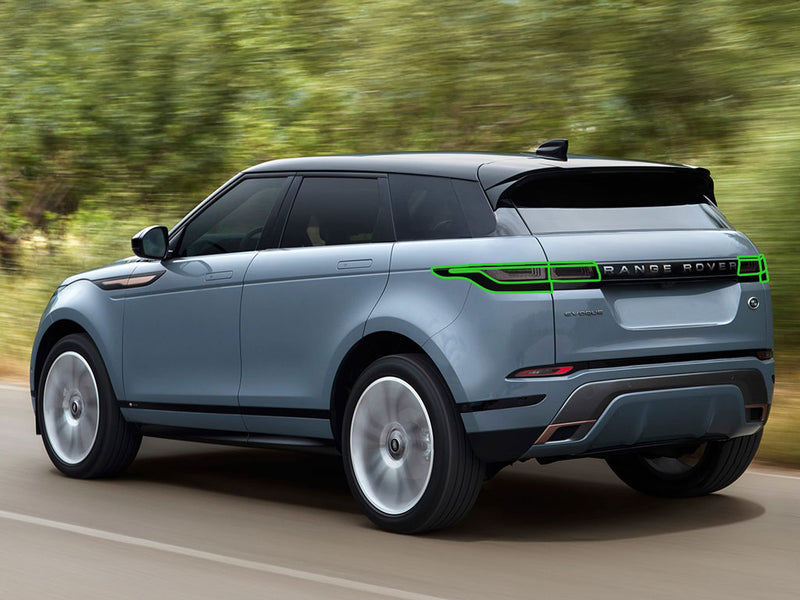 range rover evoque Tail Light Tint Installation Points