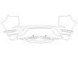 land-rover range rover evoque 3M Clear Bra Door Cup Precut PPF Diagram