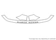 range rover sport Avery Dennison Clear Bra Hood Precut PPF Diagram
