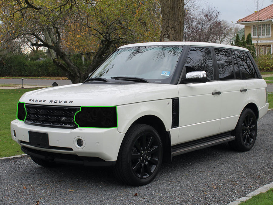 land rover range rover sport 2006-2009 Headlight Tint Location