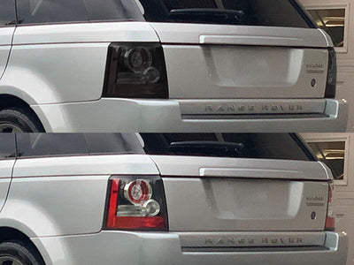 range rover sport Before and After Smoked Taillights