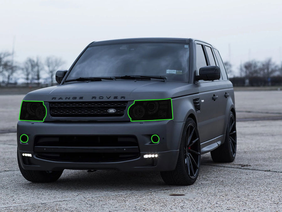 land rover range rover sport 2010-2013 Headlight Tint Location
