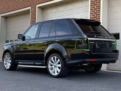 range rover sport Tail Light Tint Installation Points