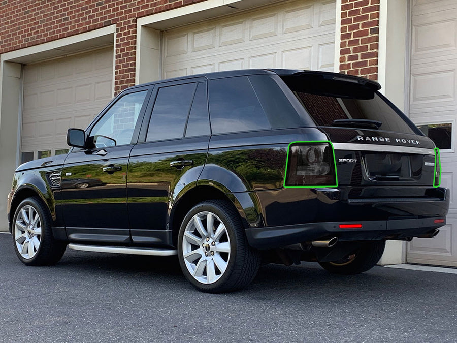 range rover sport Tail Light Tint Installation Points